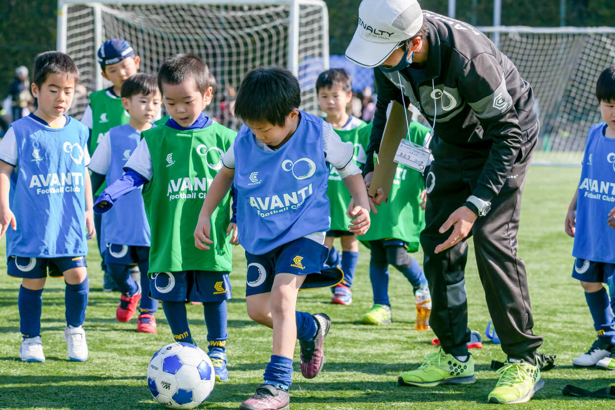 個性を伸ばすサッカー指導